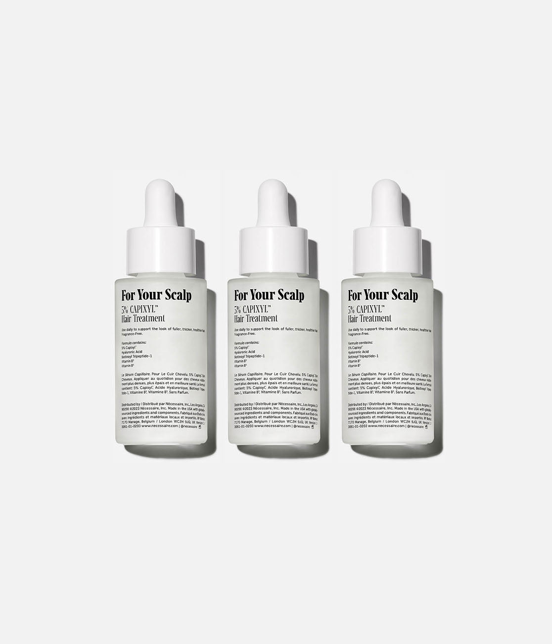 The Scalp Serum Trio | 90-Day Supply | 1% Hyaluronic Acid - Image 2